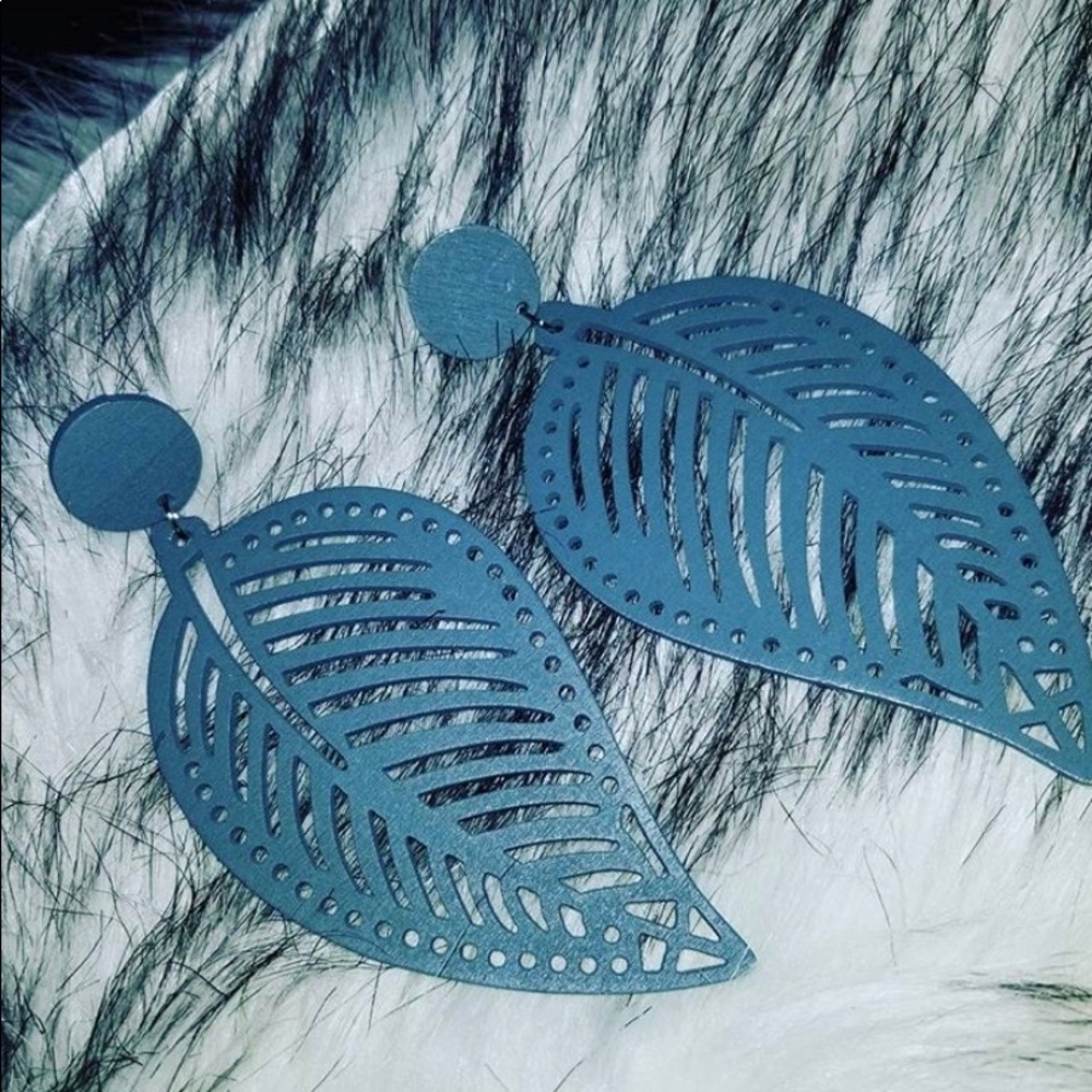 Wooden Style Earrings